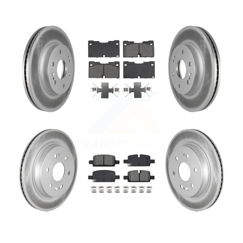 Transit Auto - KGS-102597 - Front and Rear Disc Brake Kits