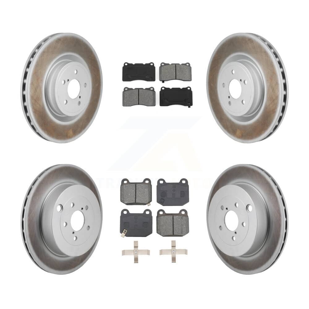 Transit Auto - KGS-102775 - Front and Rear Disc Brake Kits