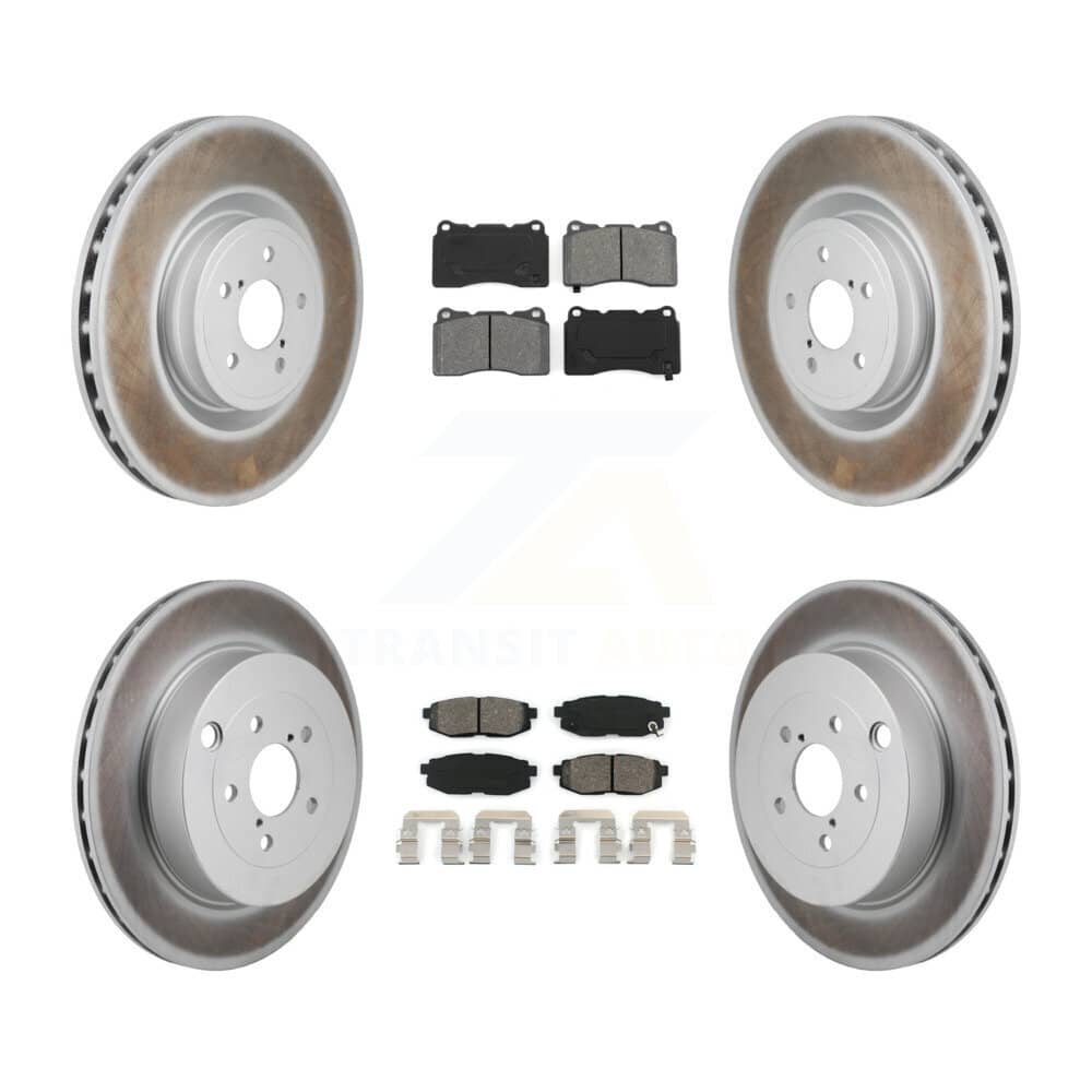 Transit Auto - KGS-102776 - Front and Rear Disc Brake Kits
