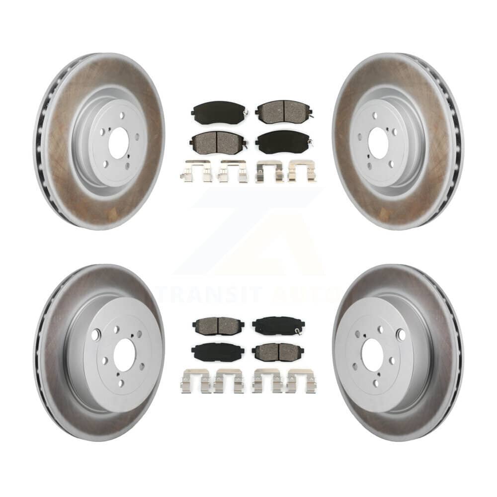 Transit Auto - KGS-102777 - Front and Rear Disc Brake Kits