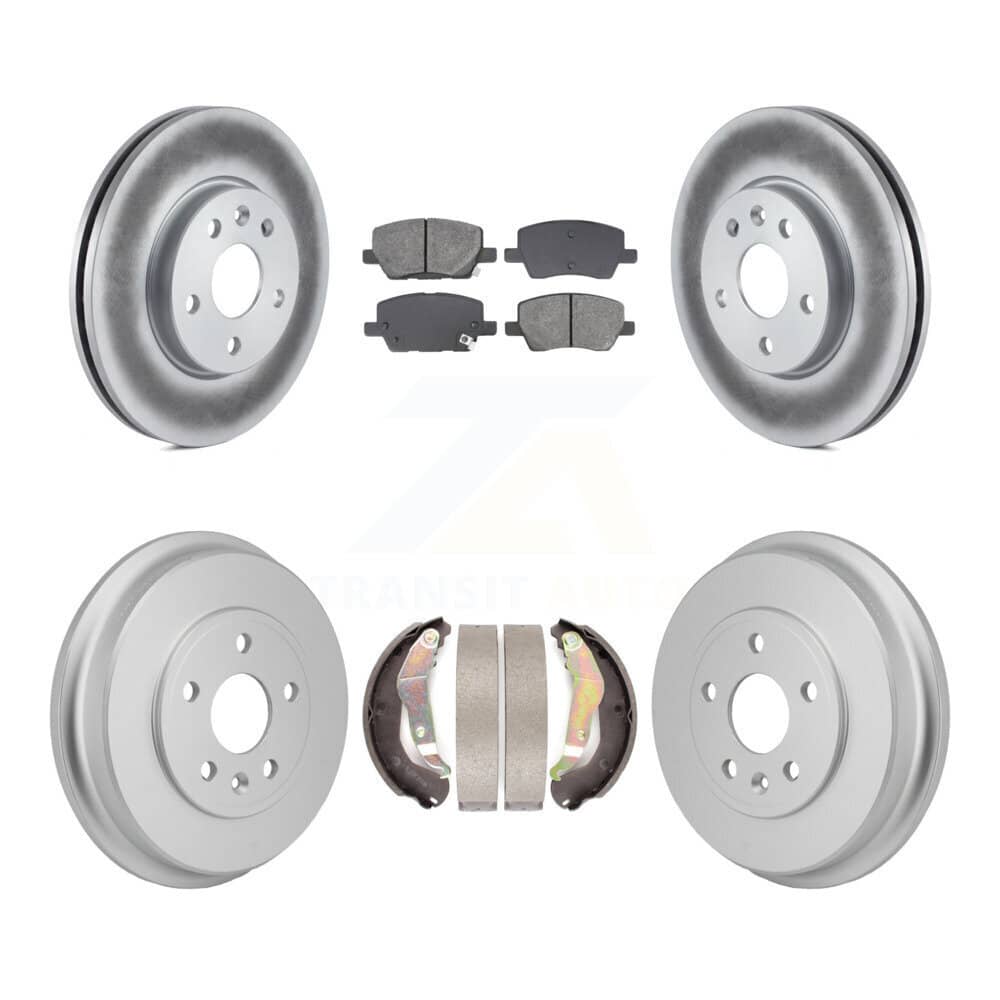 Transit Auto - KGS-102888 - Front and Rear Disc Brake Kits