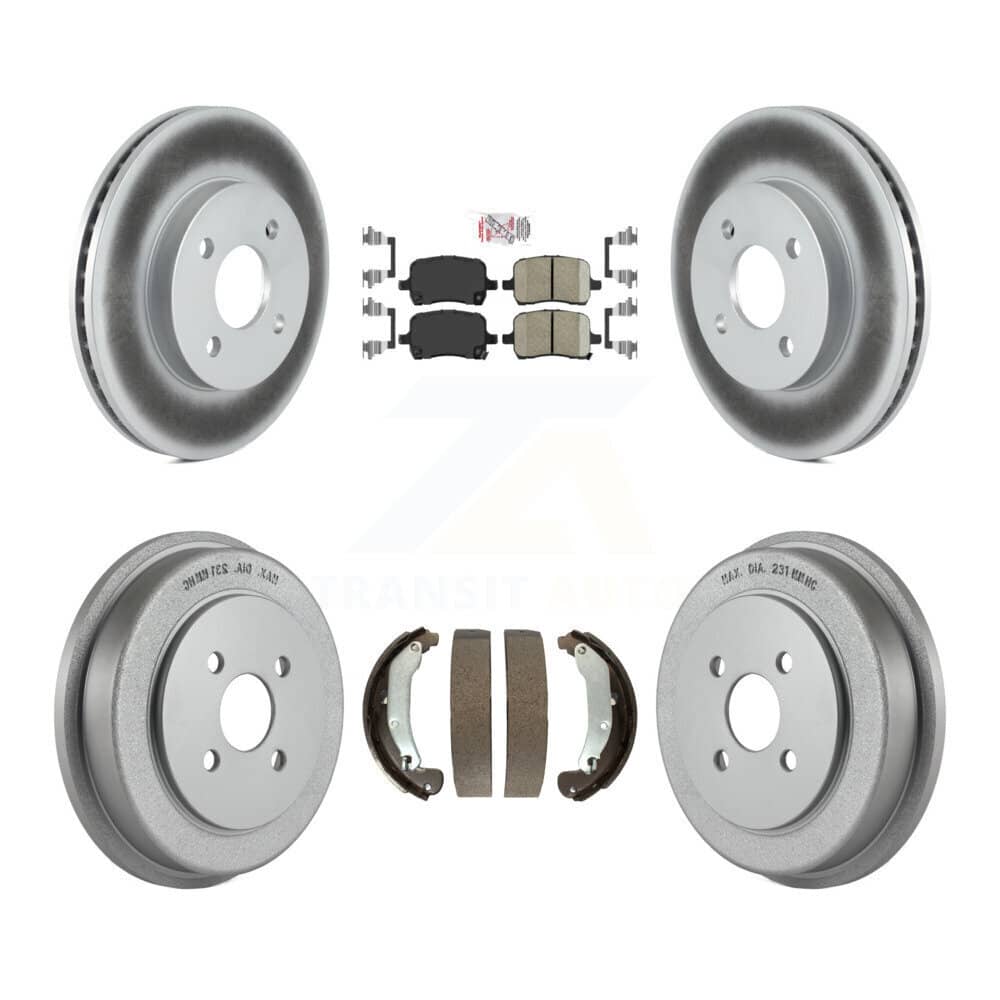 Transit Auto - KGA-104336 - Front and Rear Disc Brake Kits