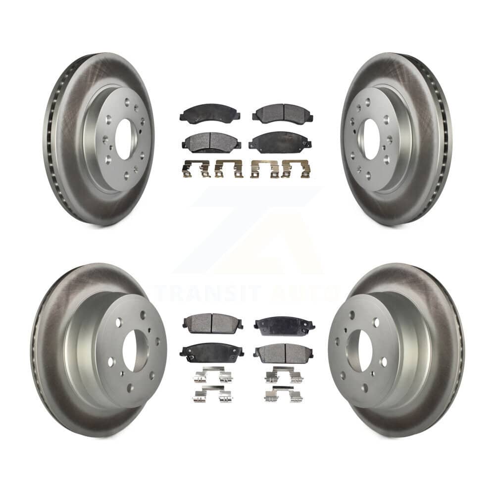 Transit Auto - KGT-100618 - Front and Rear Disc Brake Kits