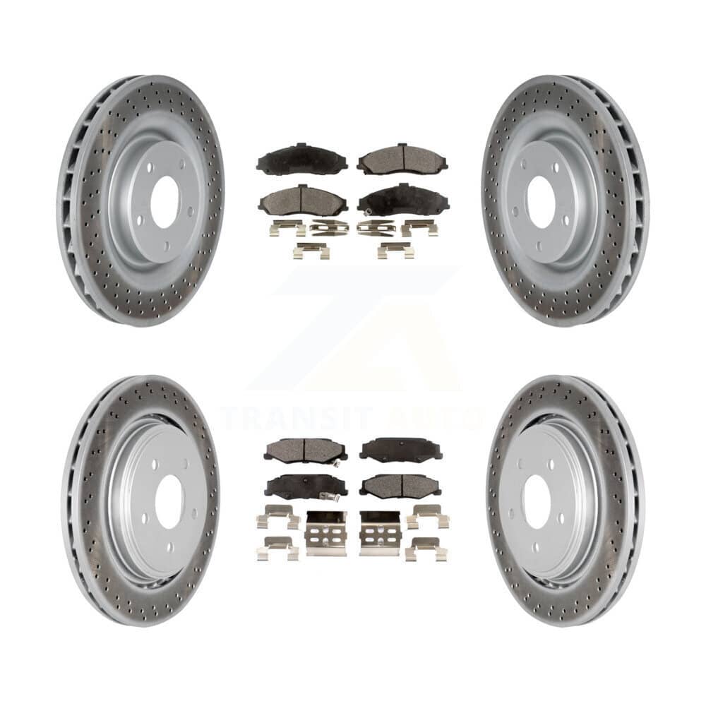 Transit Auto - KGT-100626 - Front and Rear Disc Brake Kits