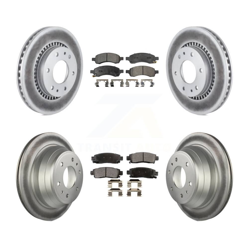 Transit Auto - KGT-100628 - Front and Rear Disc Brake Kits