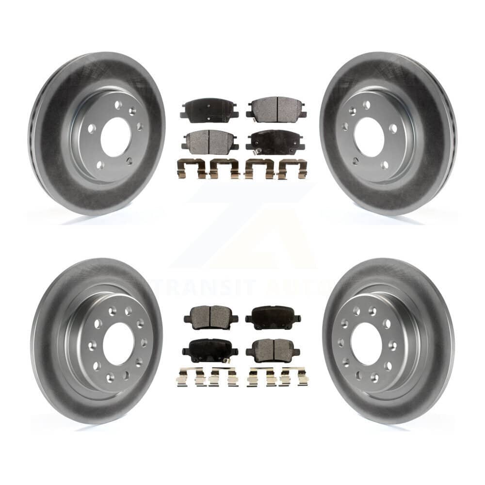 Transit Auto - KGT-100655 - Front and Rear Disc Brake Kits