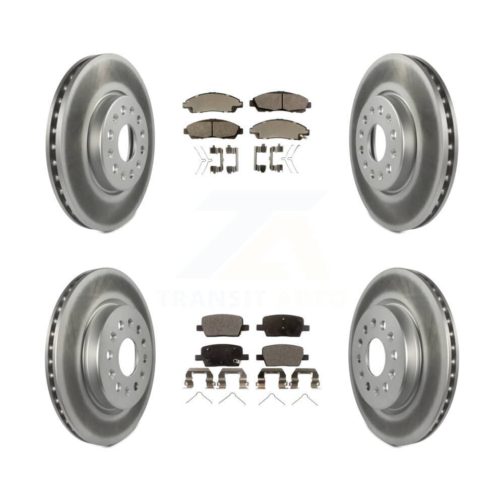 Transit Auto - KGT-100659 - Front and Rear Disc Brake Kits