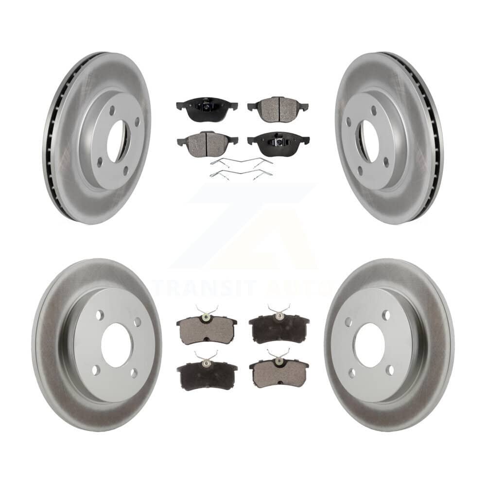 Transit Auto - KGT-100666 - Front and Rear Disc Brake Kits