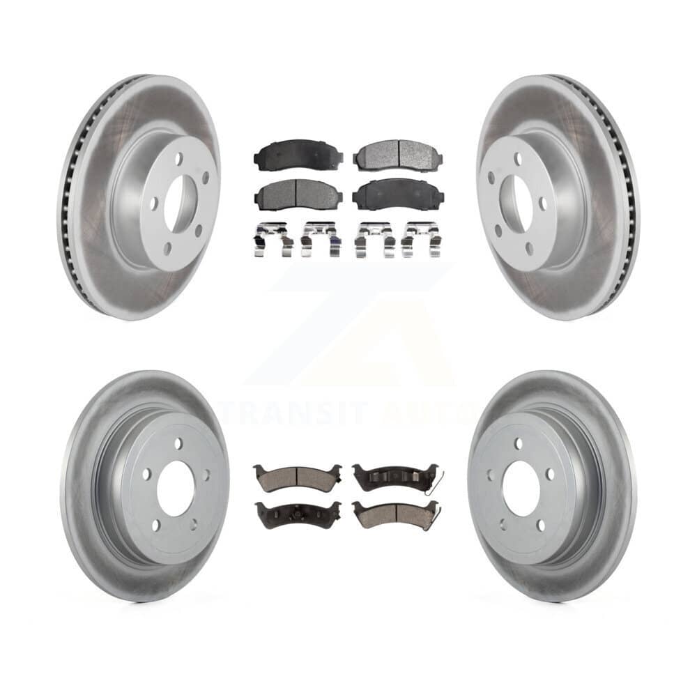 Transit Auto - KGT-100673 - Front and Rear Disc Brake Kits
