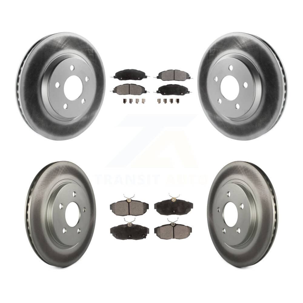 Transit Auto - KGT-100695 - Front and Rear Disc Brake Kits