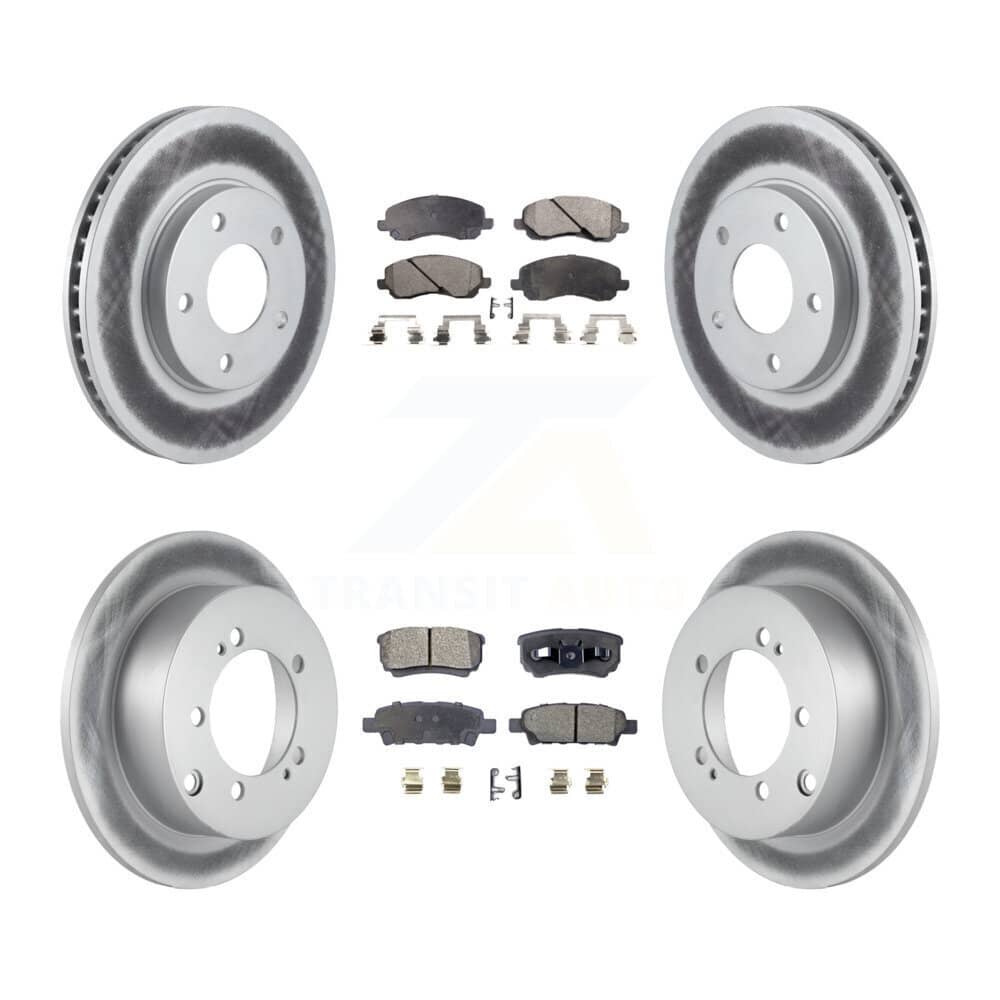 Transit Auto - KGT-100745 - Front and Rear Disc Brake Kits