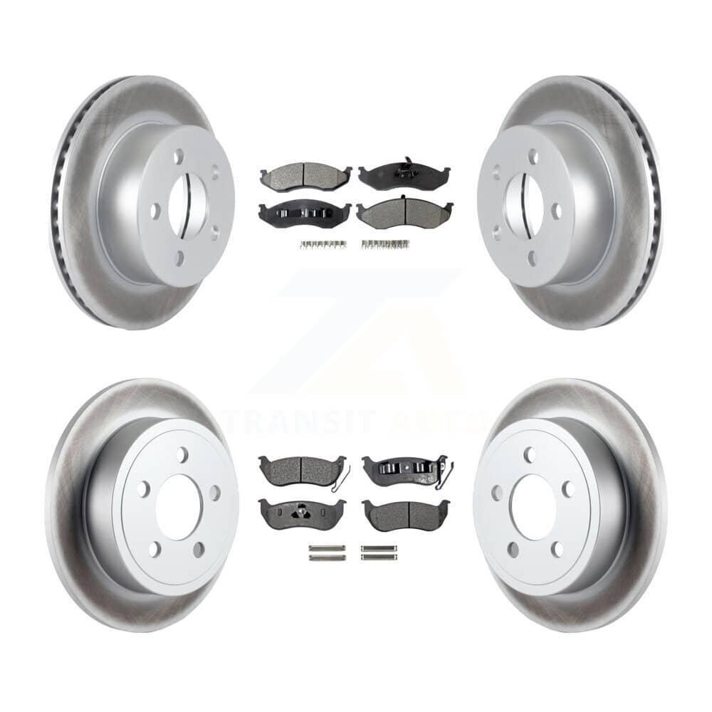 Transit Auto - KGT-100748 - Front and Rear Disc Brake Kits