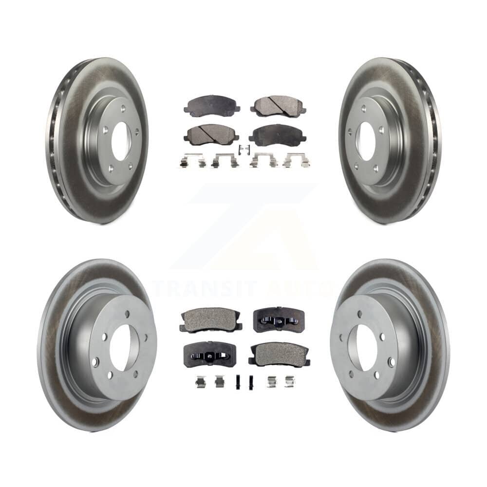 Transit Auto - KGT-100776 - Front and Rear Disc Brake Kits
