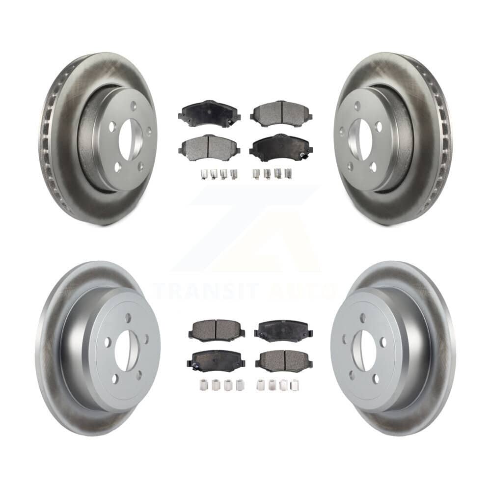 Transit Auto - KGT-100781 - Front and Rear Disc Brake Kits