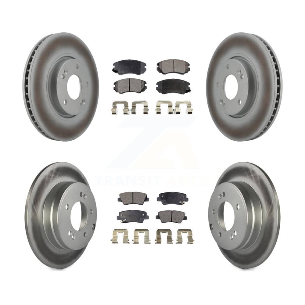 Transit Auto - KGT-101023 - Front and Rear Disc Brake Kits