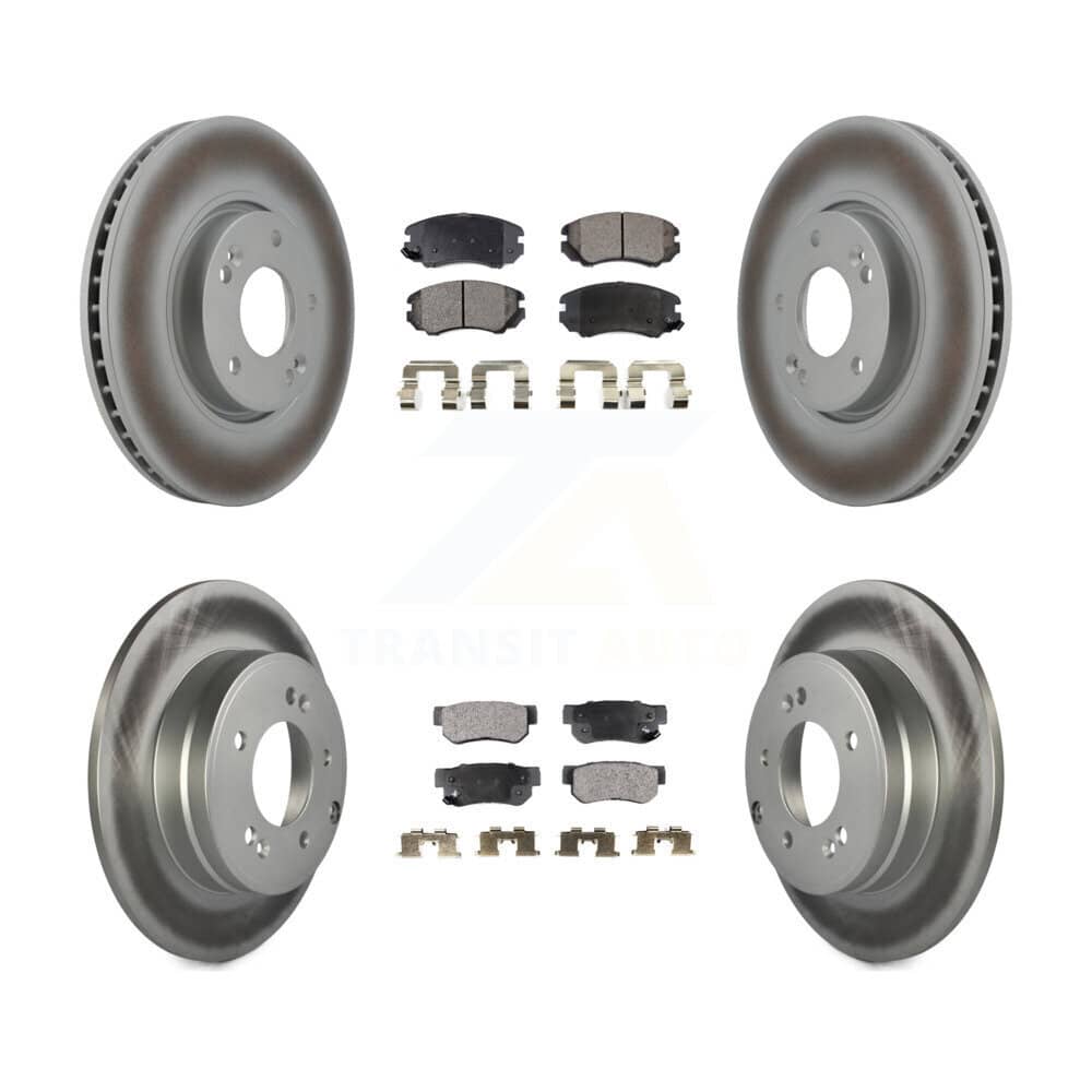 Transit Auto - KGT-101024 - Front and Rear Disc Brake Kits