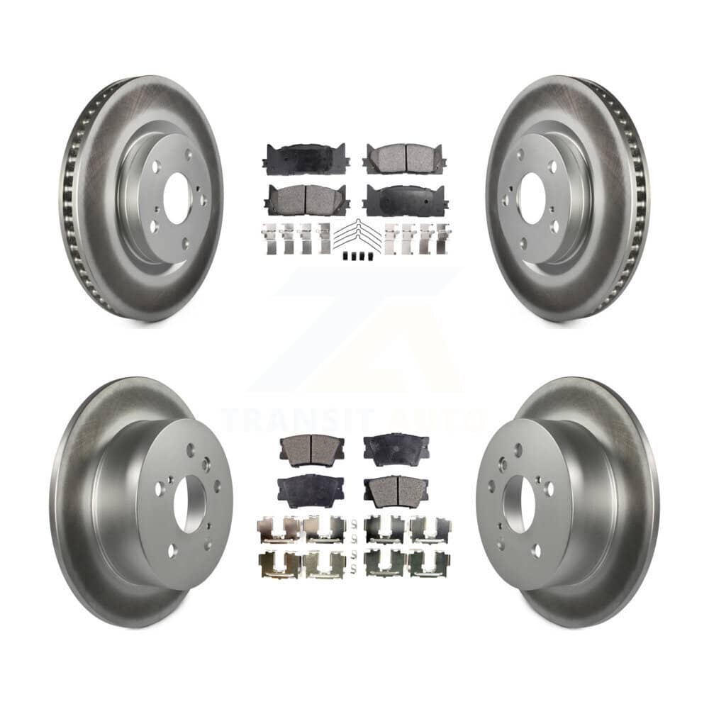 Transit Auto - KGT-101035 - Front and Rear Disc Brake Kits