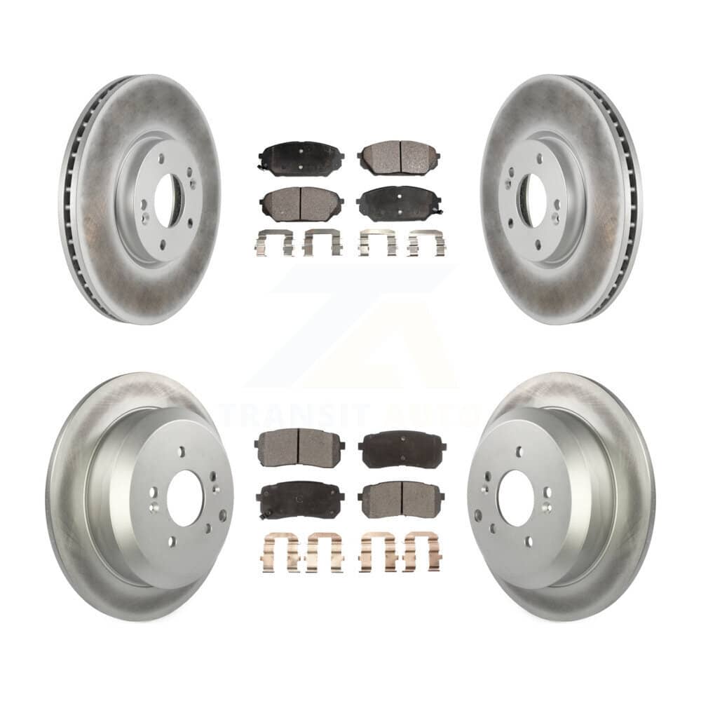 Transit Auto - KGT-101097 - Front and Rear Disc Brake Kits