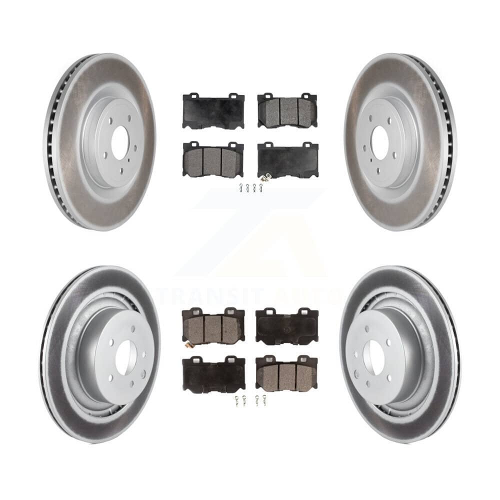 Transit Auto - KGT-101122 - Front and Rear Disc Brake Kits