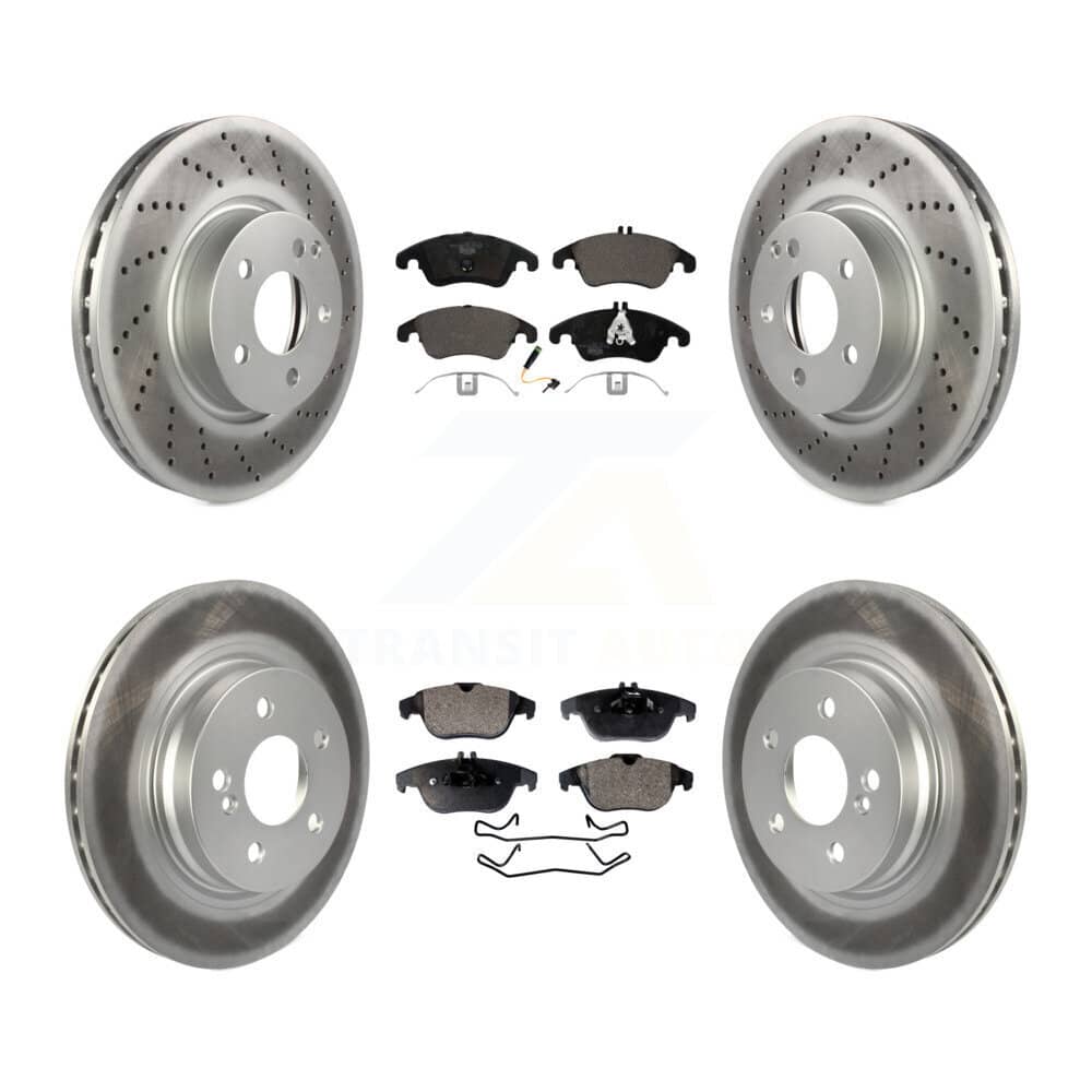 Transit Auto - KGT-101168 - Front and Rear Disc Brake Kits