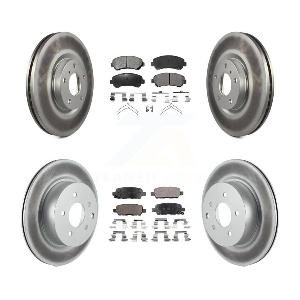 Transit Auto - KGT-102266 - Front and Rear Disc Brake Kits