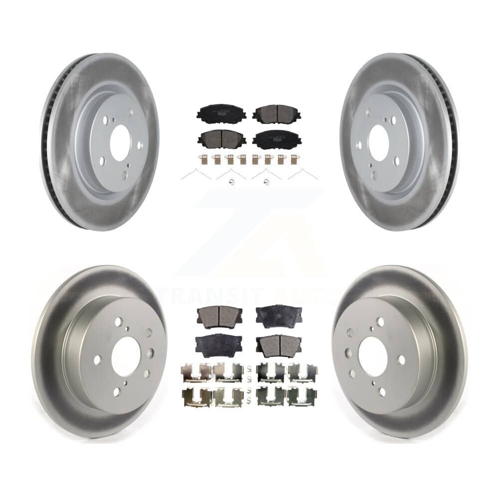 Transit Auto - KGT-102280 - Front and Rear Disc Brake Kits