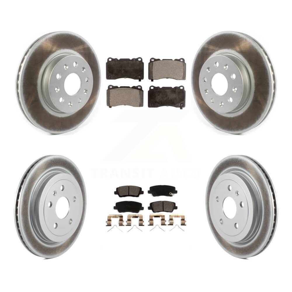 Transit Auto - KGT-102420 - Front and Rear Disc Brake Kits