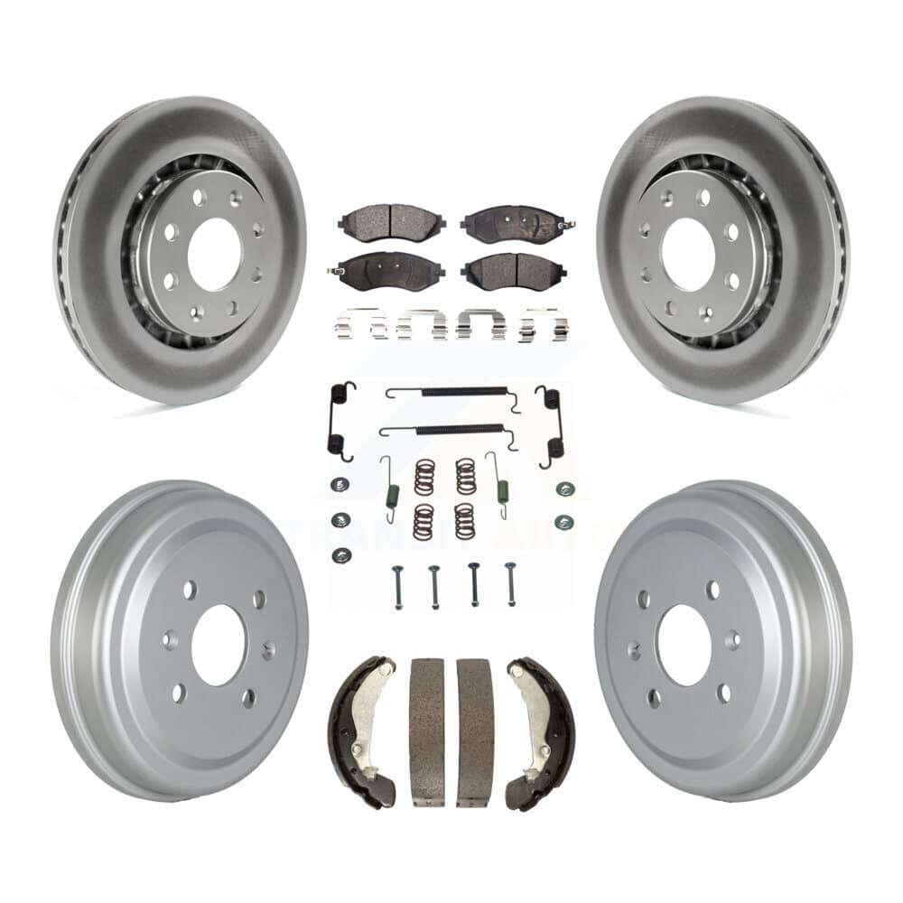 Transit Auto - KGT-102489 - Front and Rear Disc Brake Kits