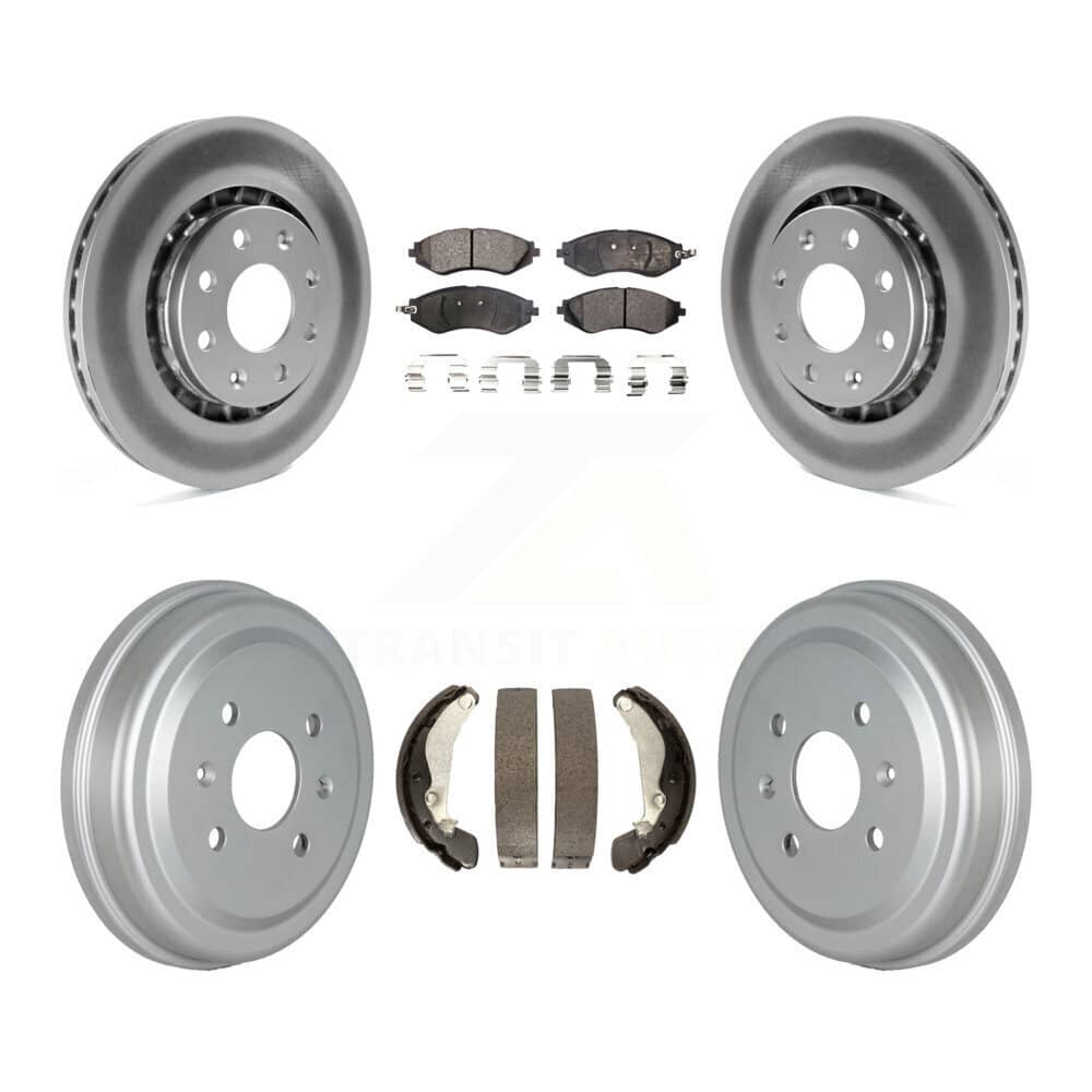 Transit Auto - KGT-102497 - Front and Rear Disc Brake Kits