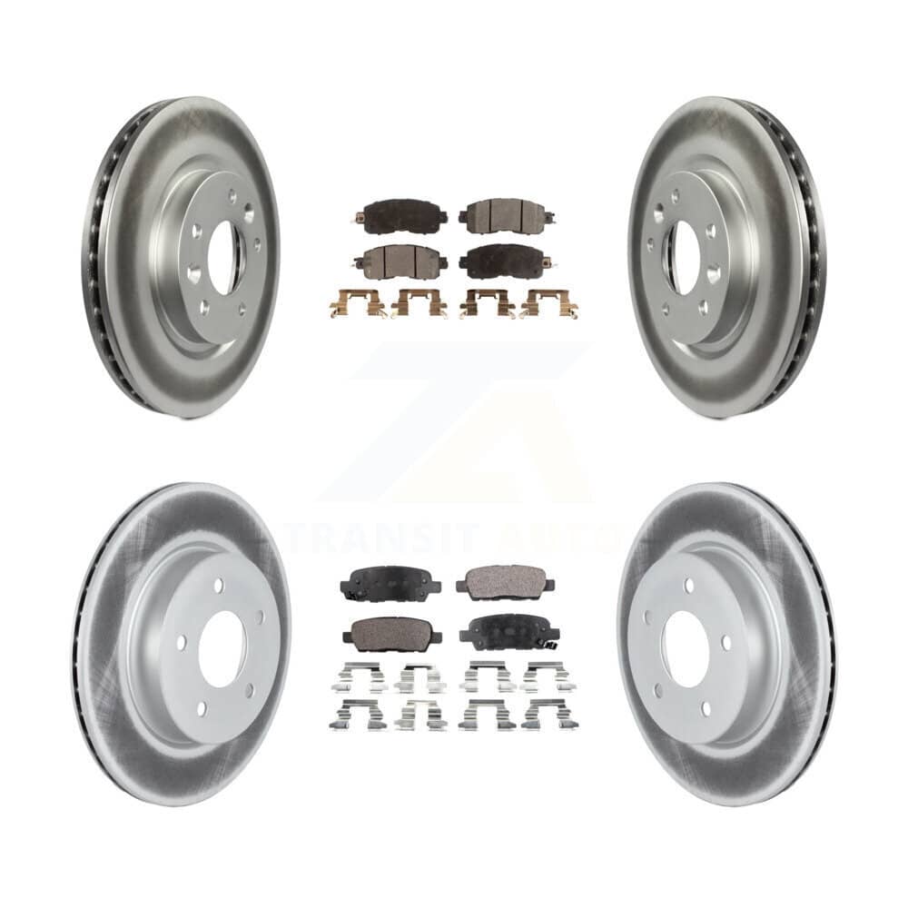 Transit Auto - KGT-102657 - Front and Rear Disc Brake Kits