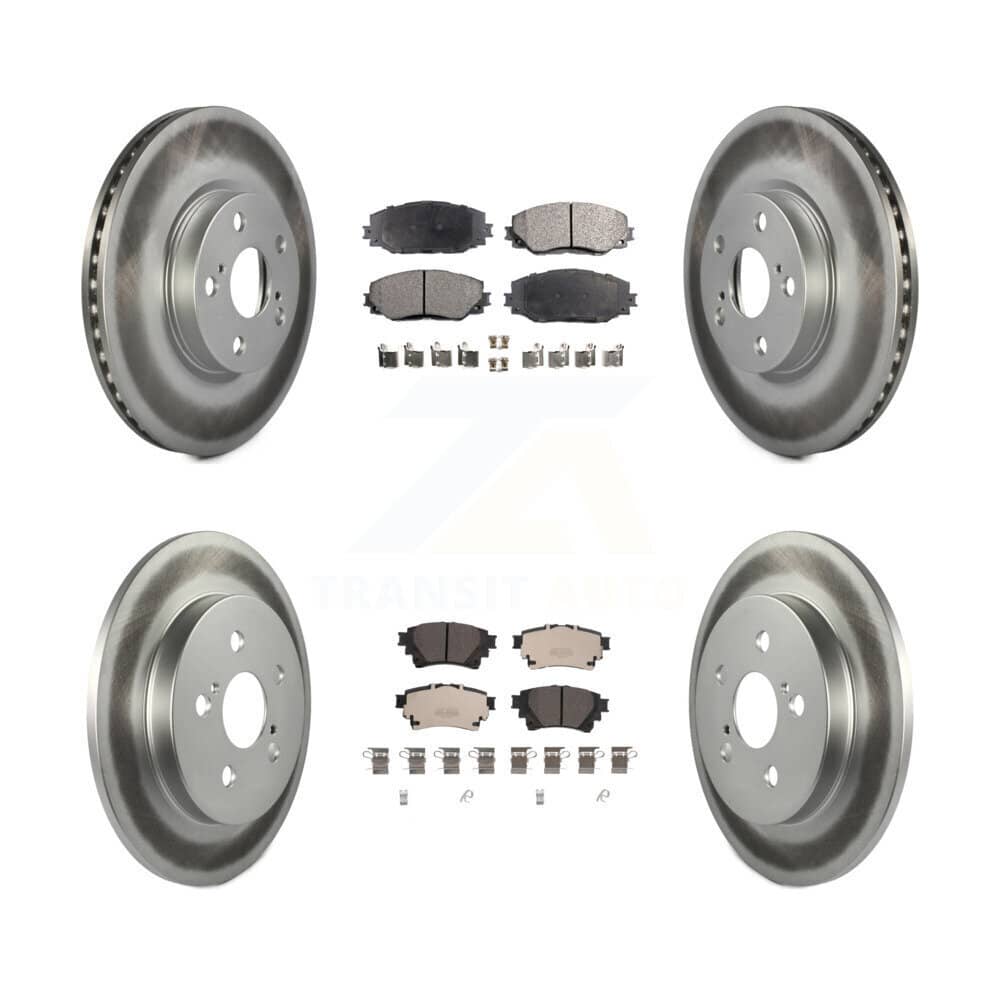 Transit Auto - KGT-102787 - Front and Rear Disc Brake Kits