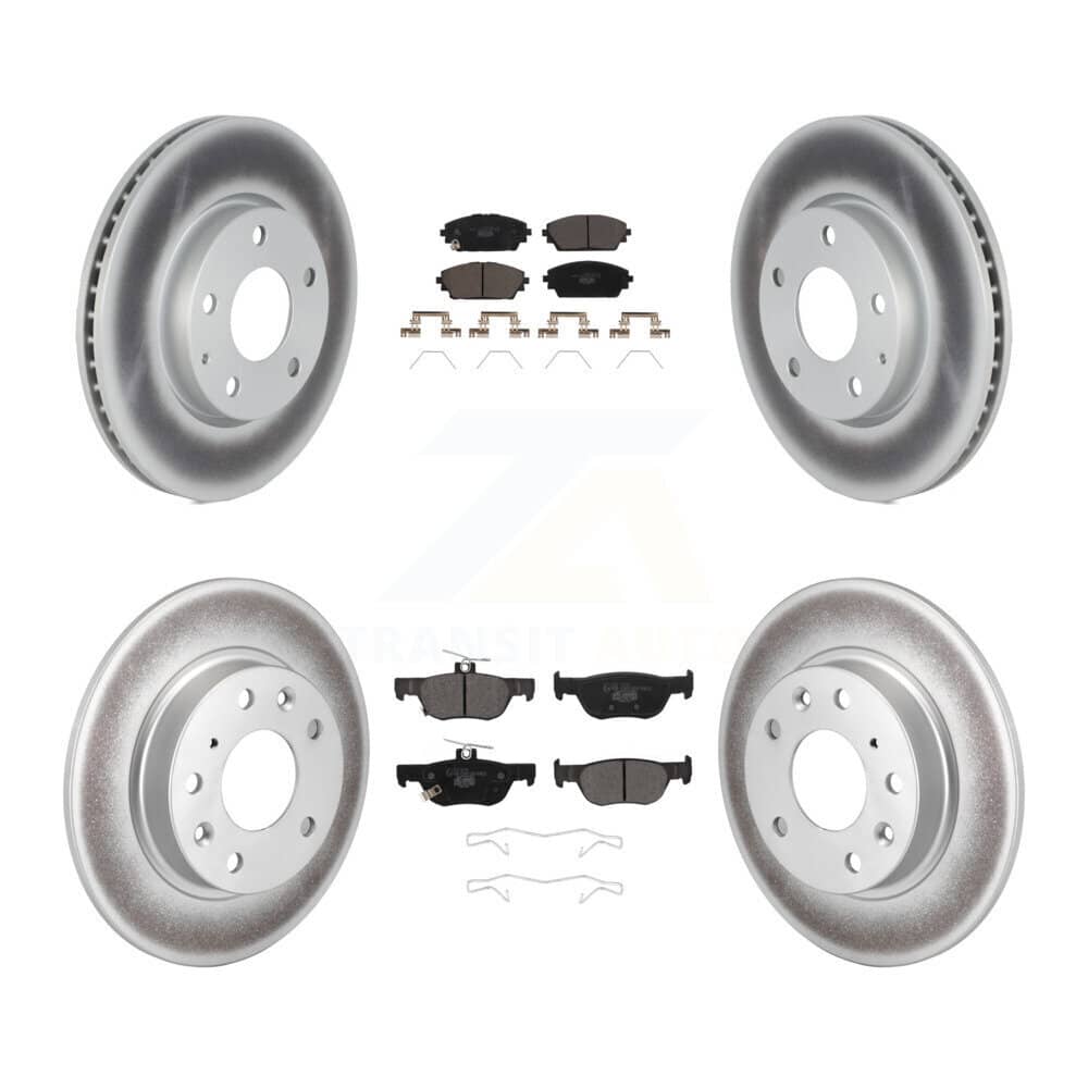 Transit Auto - KGT-102878 - Front and Rear Disc Brake Kits