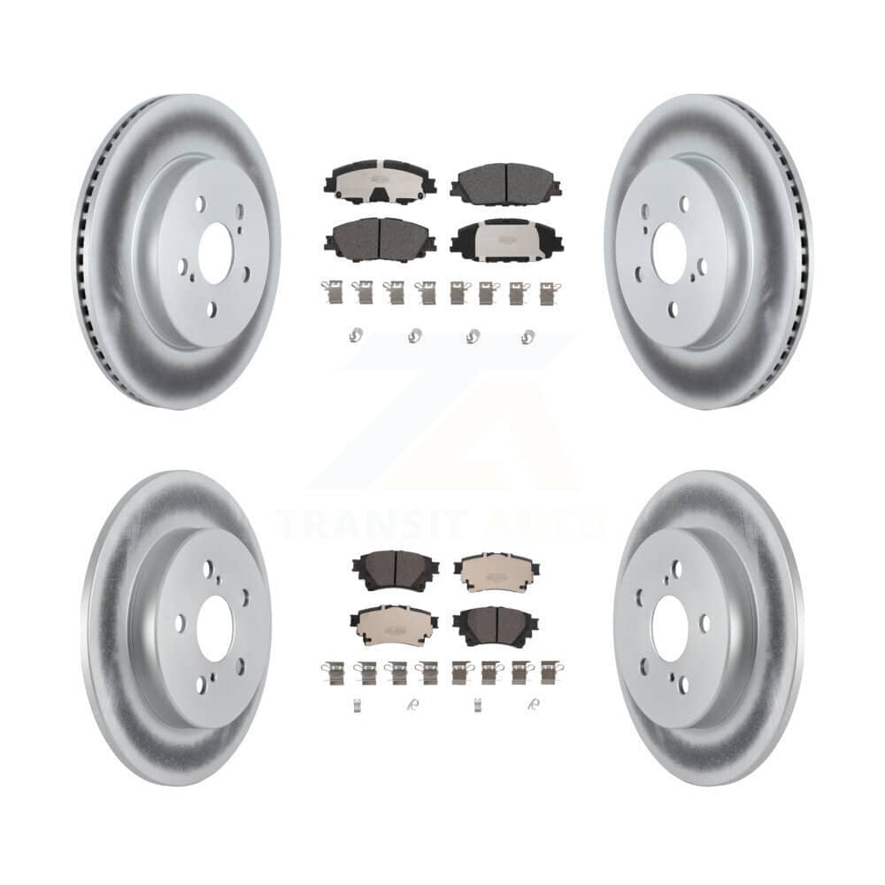 Transit Auto - KGT-102911 - Front and Rear Disc Brake Kits