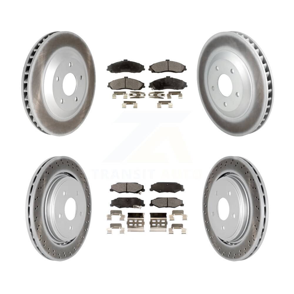 Transit Auto - KGT-102922 - Front and Rear Disc Brake Kits