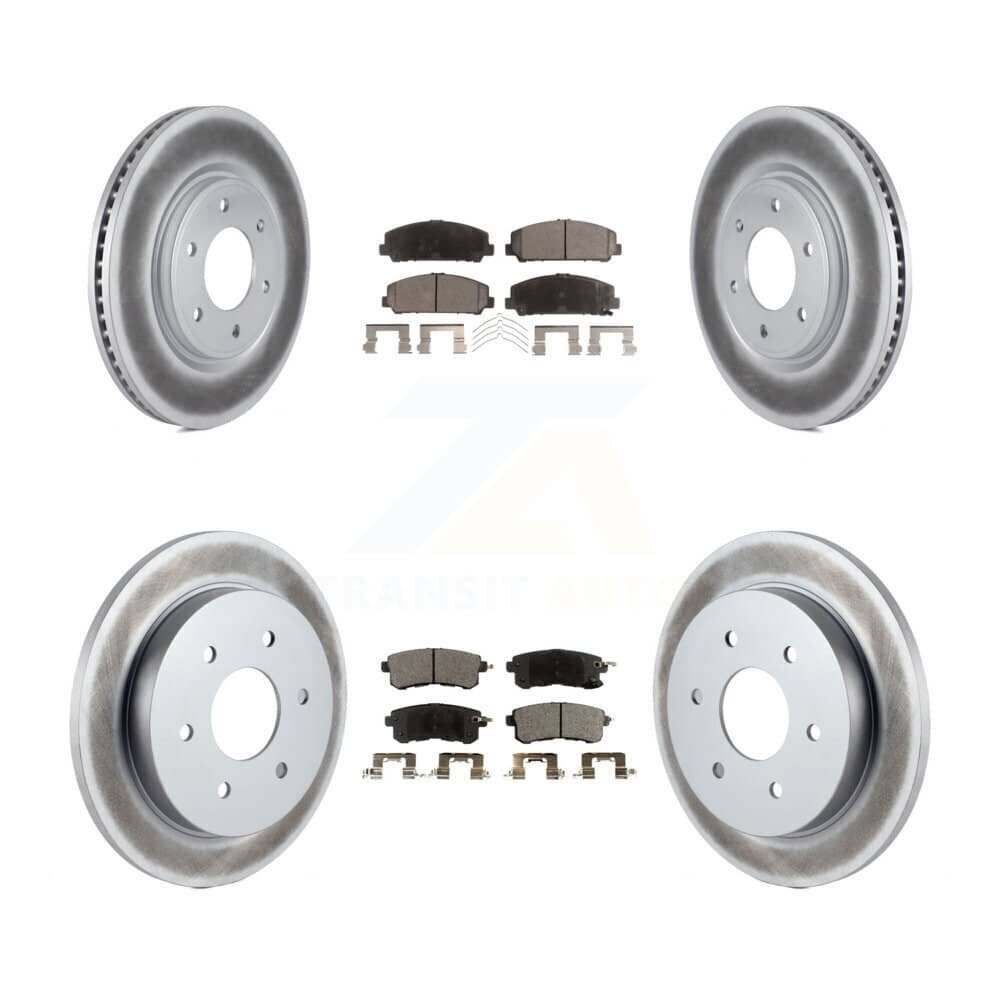 Transit Auto - KGT-102955 - Front and Rear Disc Brake Kits