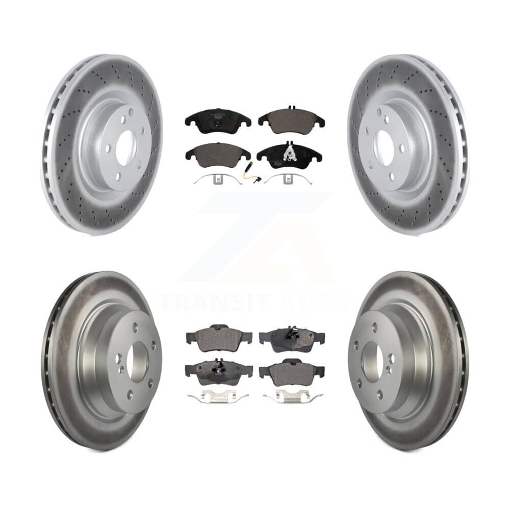 Transit Auto - KGT-102957 - Front and Rear Disc Brake Kits