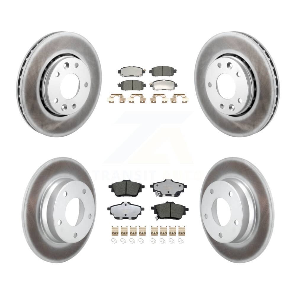 Transit Auto - KGT-103224 - Front and Rear Disc Brake Kits