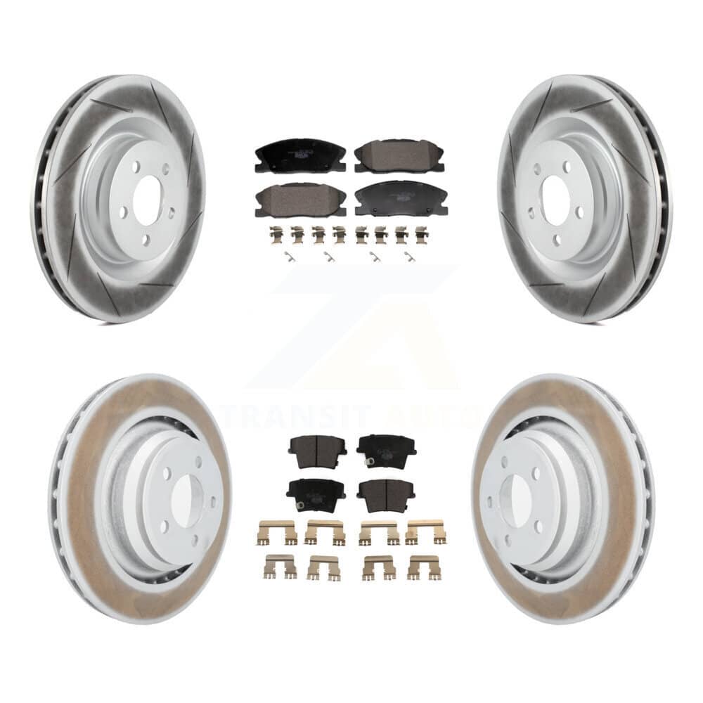 Transit Auto - KGT-103337 - Front and Rear Disc Brake Kits