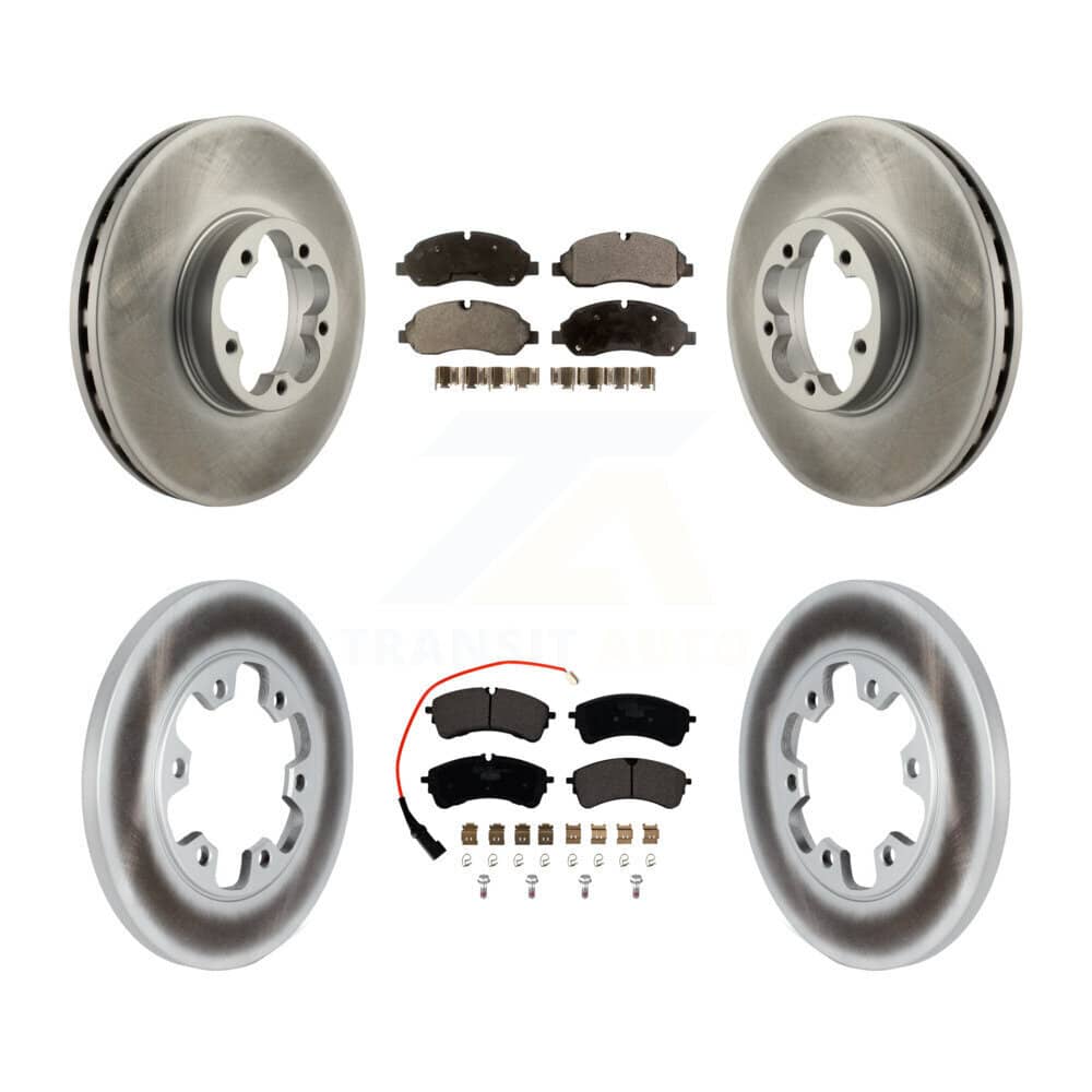 Transit Auto - KGT-104389 - Front and Rear Disc Brake Kits