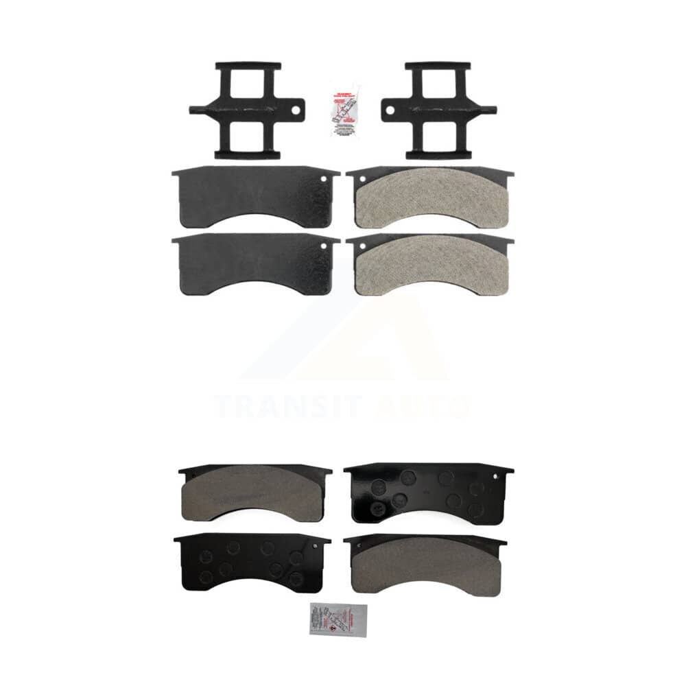 AmeriBRAKES - KNF-100119 - Front and Rear Disc Brake Pad Kits