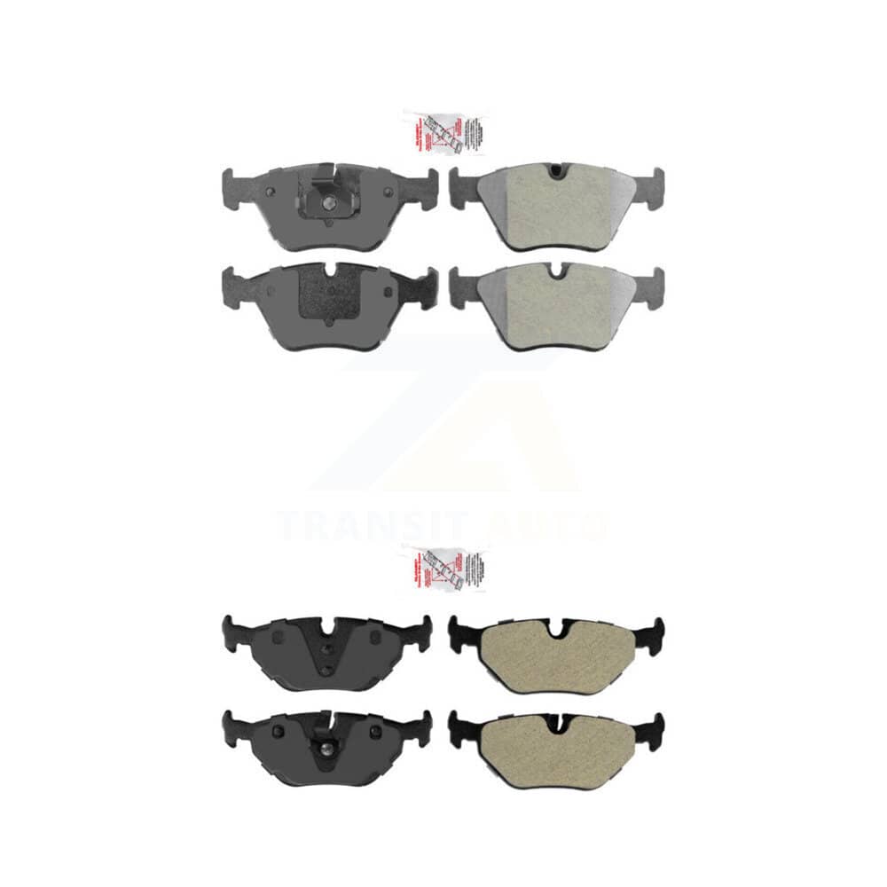 AmeriBRAKES - KNF-100750 - Front and Rear Disc Brake Pad Kits