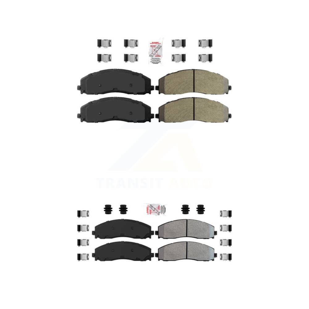 AmeriBRAKES - KNF-100831 - Front and Rear Disc Brake Pad Kits