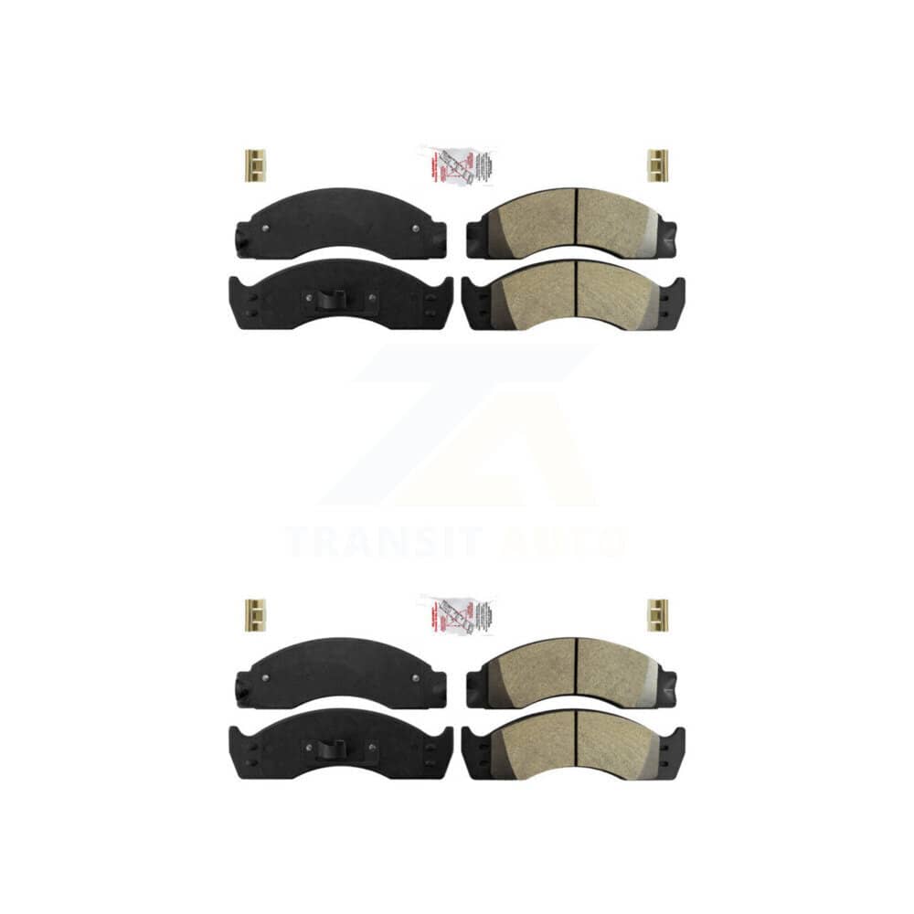 AmeriBRAKES - KNF-101426 - Front and Rear Disc Brake Pad Kits
