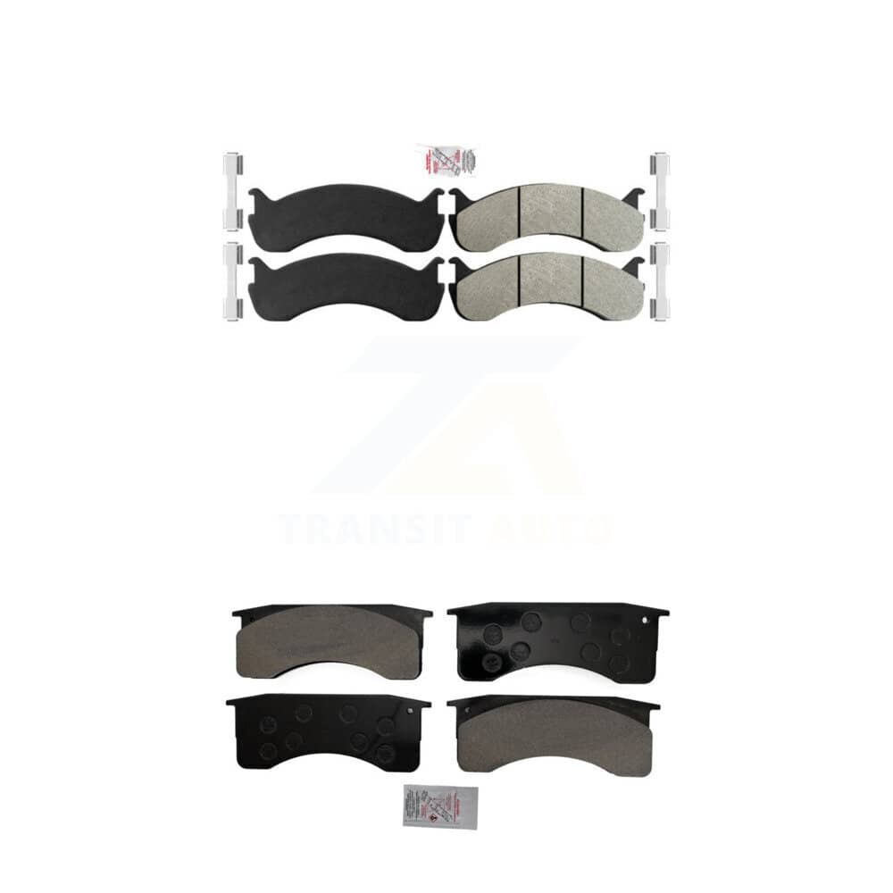 AmeriBRAKES - KNF-101573 - Front and Rear Disc Brake Pad Kits