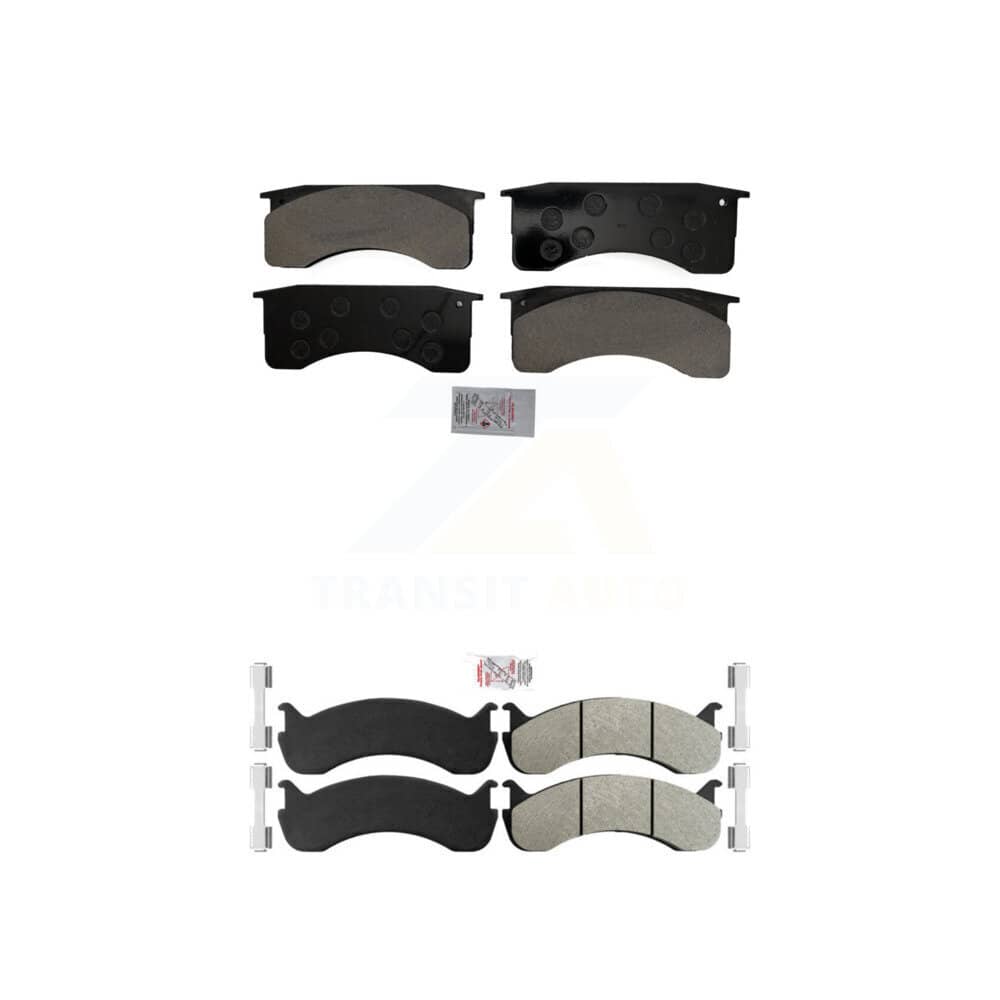 AmeriBRAKES - KNF-101577 - Front and Rear Disc Brake Pad Kits
