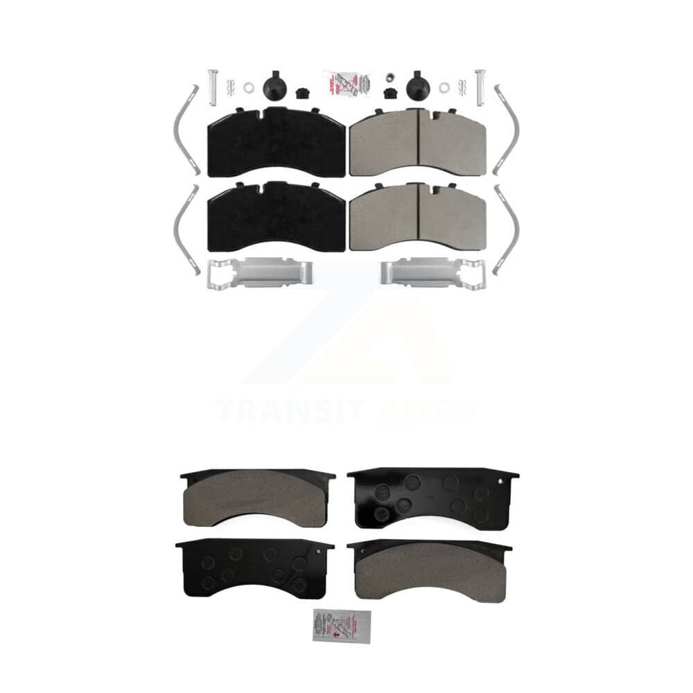AmeriBRAKES - KNF-101743 - Front and Rear Disc Brake Pad Kits