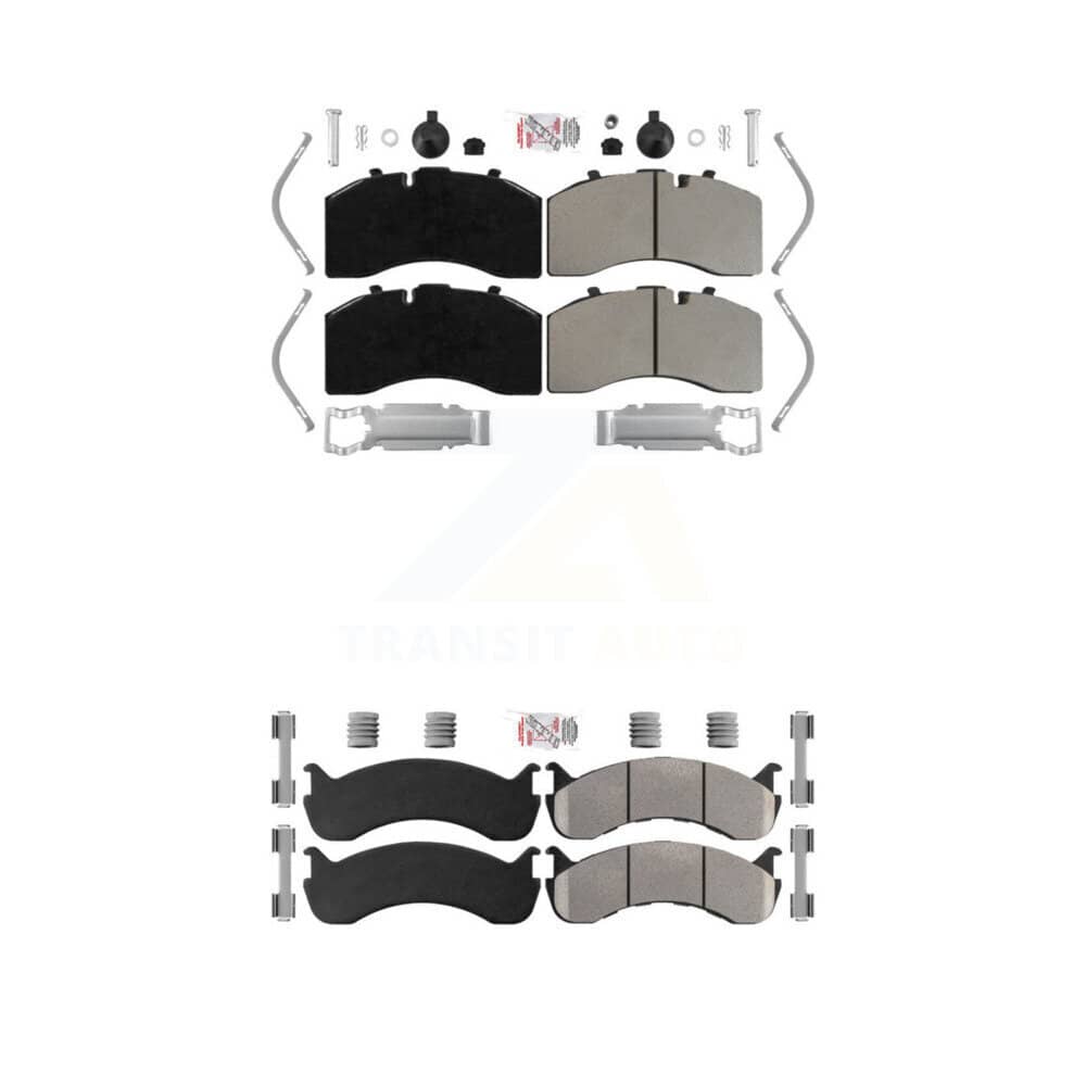 AmeriBRAKES - KNF-101931 - Front and Rear Disc Brake Pad Kits