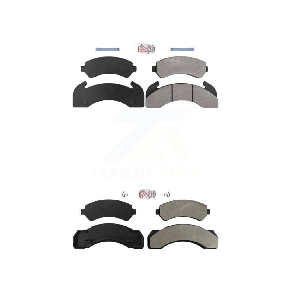 AmeriBRAKES - KNF-101974 - Front and Rear Disc Brake Pad Kits
