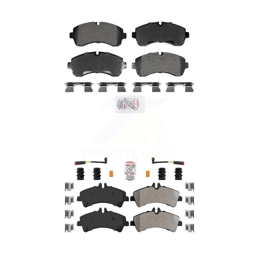 AmeriBRAKES - KNF-101977 - Front and Rear Disc Brake Pad Kits