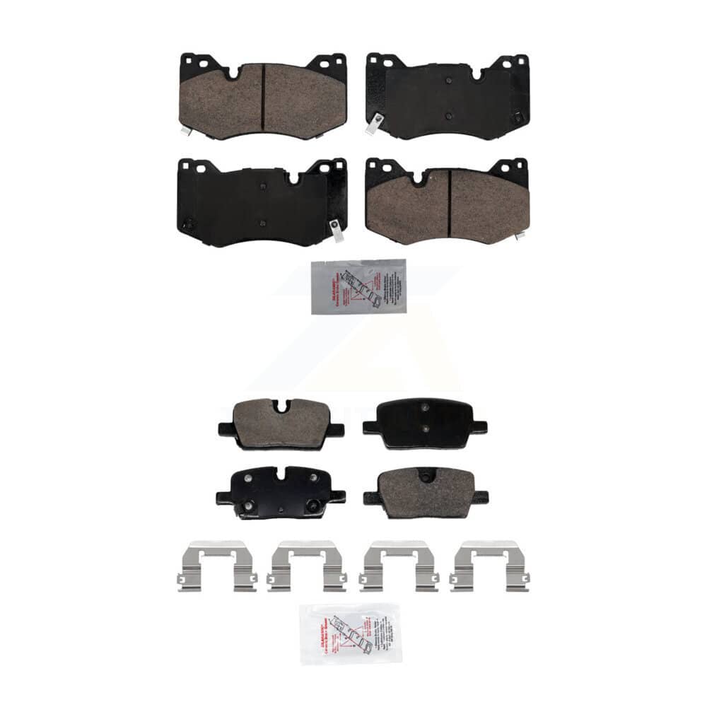 AmeriBRAKES - KNF-101990 - Front and Rear Disc Brake Pad Kits